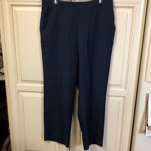 NWT Alfred Dunner Navy Pants - Size 14
